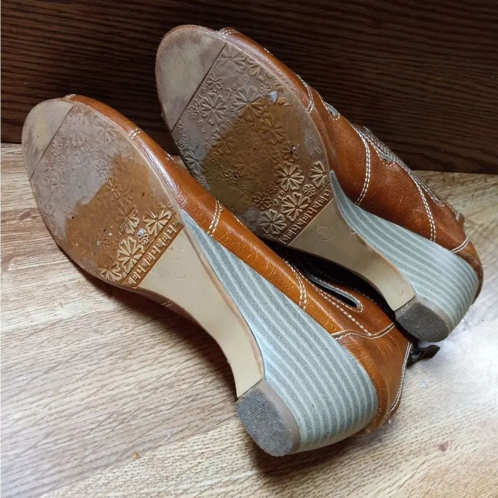 N.Y V.I.P Wedge Sandals - Picture 5 of 8